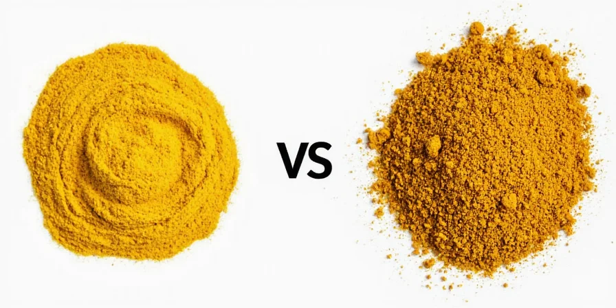 Ground mustard bottle on kitchen counter