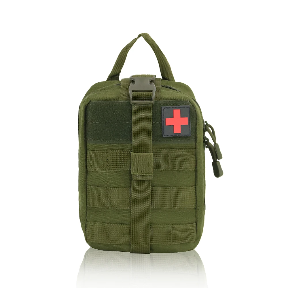 MOLLE First Aid Pouch Empty IFAK Organizer Rip-Away Medic Bag Compatible with Bug Out & Hunting Survival Gear