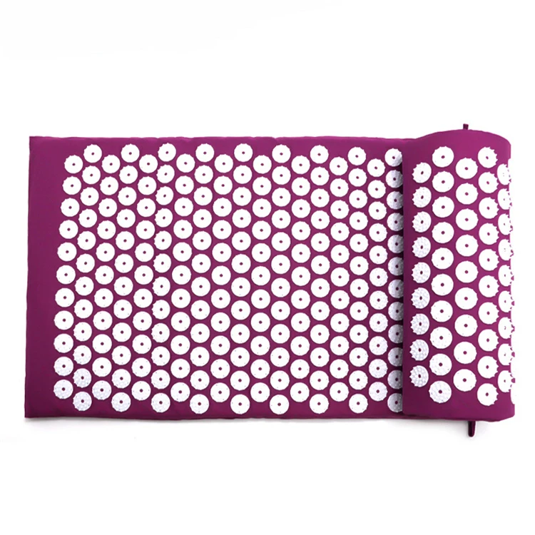 

Oyoga Therapy Acupressure Mat And Pillow Set, Purple,black,green,blue