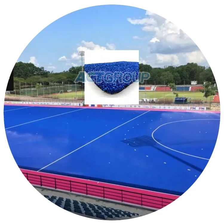 

Special blue color hockey turf grass carpet for sale