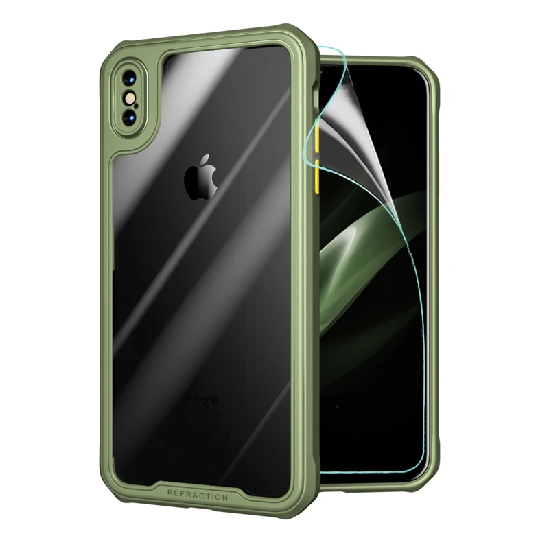 

LeYi case transparentes for iphone xs x printing shockproof cases