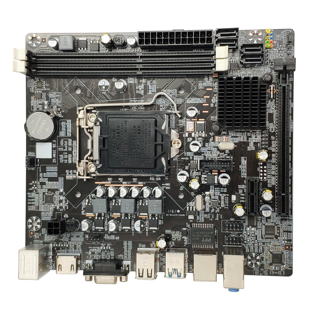

H61C IO Motherboard LGA1155 DDR3 non-locked computer motherboard unlocked Gaming Motherboard