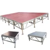 2019 High quality hot sell outdoor aluminum adjustable stage with railing for concert show