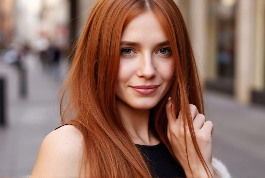 Ginger Brown Hair: Natürliche Farbnuancen für jede Hautfarbe
