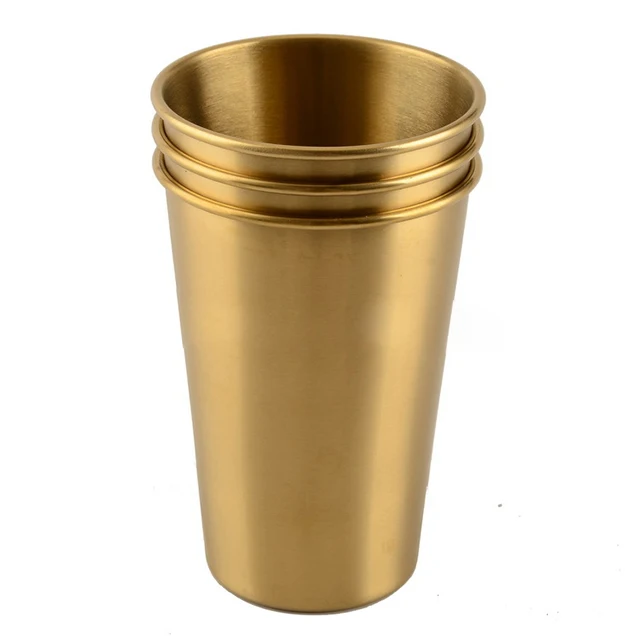 

Wholesale high quality stainless steel beer mug drinking cup water cup coffee mug, Gold