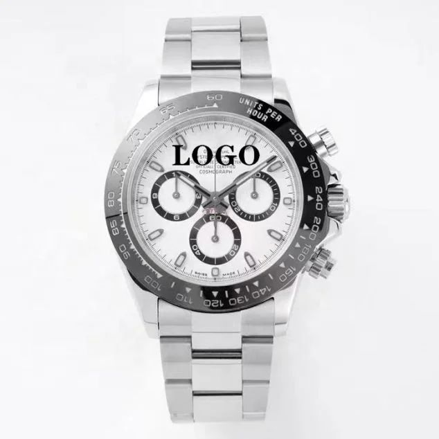 

Diver waterproof watch NOOB 7750 Movement Timing Function 904L Steel 116500LN 13mm thickness Luxury Designer Watches Rolexables