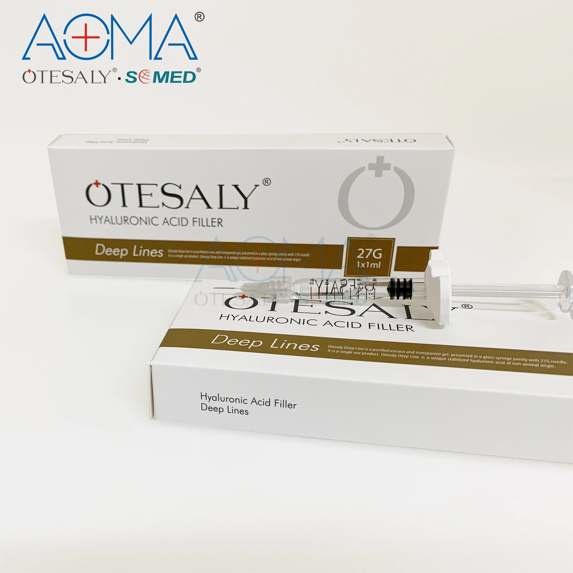 

CE approved OTESALY 1ml deep cross-linked dermal Filler injection lip filler for pen