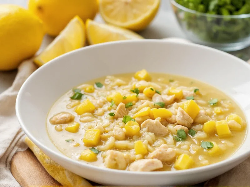 Lemon Chicken and Rice Soup: Perfect Recipe & Tips