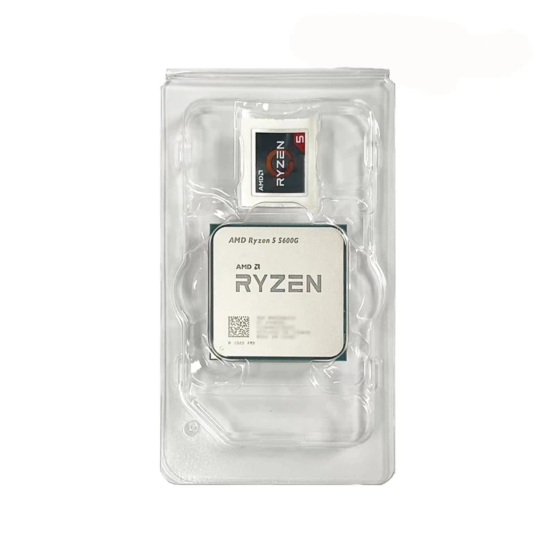 

New Tray 5 5600G R5 5600G 3.9GHz Six-Core Twelve-Thread 65W L3=16M Socket AM4 CPU Processor