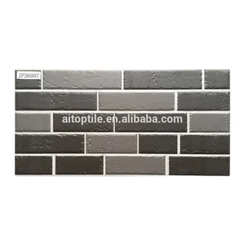 300x600mm 3d Carrelage Exterieur Decoratif Mince Brique Emaillee Buy Brique Vitree Carrelage Mural Exterieur Panneaux Muraux Decoratifs Placage De Briques Product On Alibaba Com