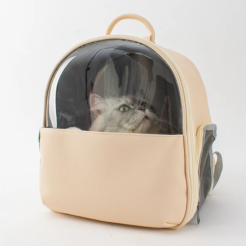 

Gatos High Quality Transparent Bubble Recycled Outdoor Travel Space Capsule Astronaut Breathable Dog Cat Pet Carrier Backpack, As picture