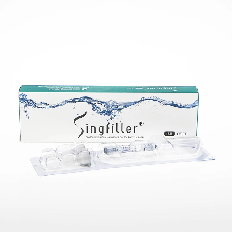 

40% off Discount Singfiller Hyaluronic Acid Dermal Filler Injection Prefilled Syringe With Blister