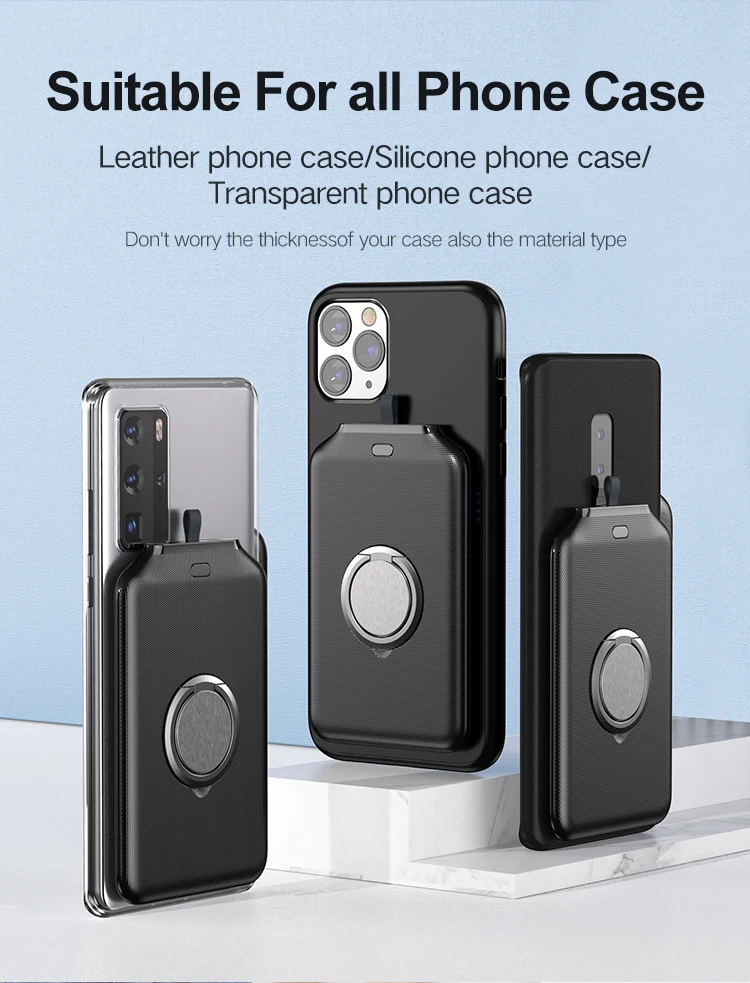 Easy handle 4000mah wireless power bank Qi power banks for mobile phone portable powerbank - ANKUX.COM