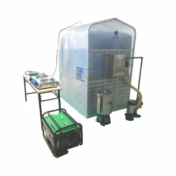 
New design hot sale puxin biogas plant assembly biogas digester 