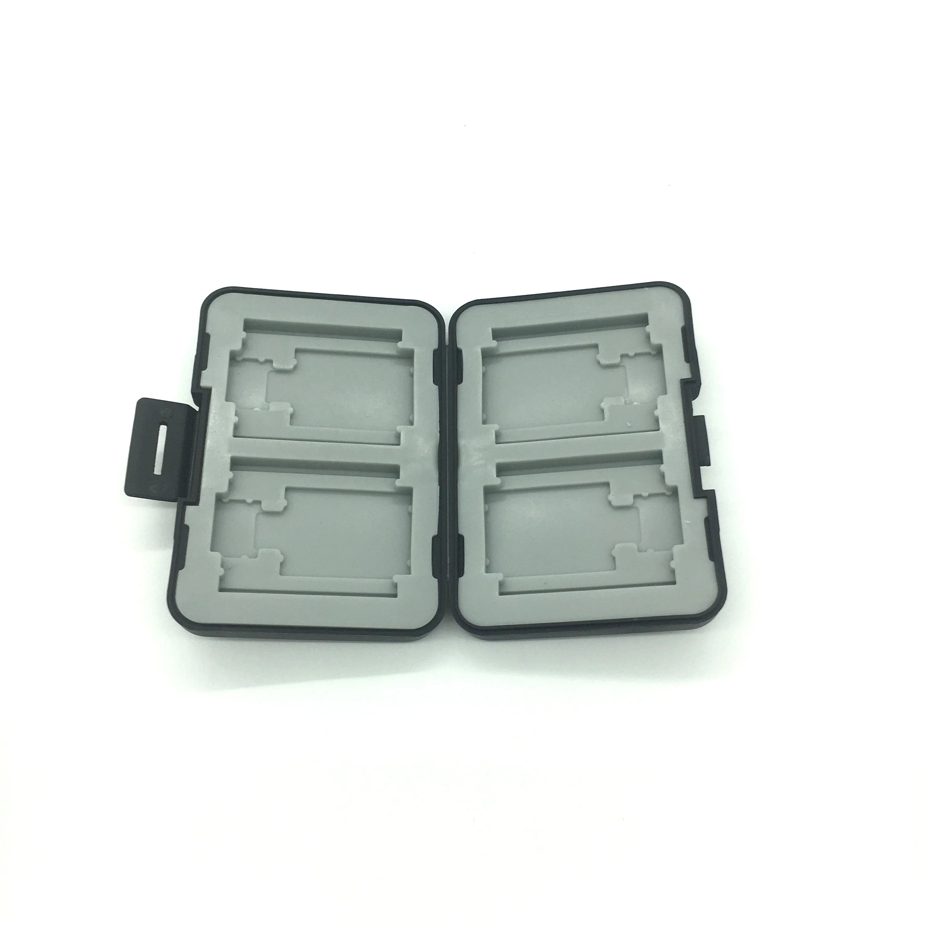 

Wholesale various sizes logo printing high quality plastic SD SIM memory card box