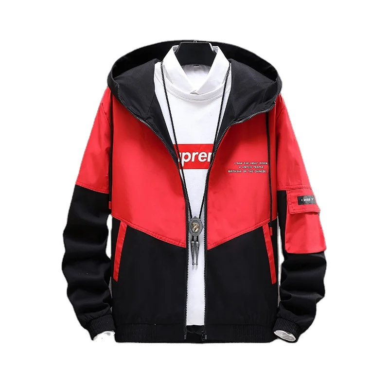 

Men's Autumn Jacket Korean Youth Middle School Students Joker Trend Handsome Spring and Autumn Jacket