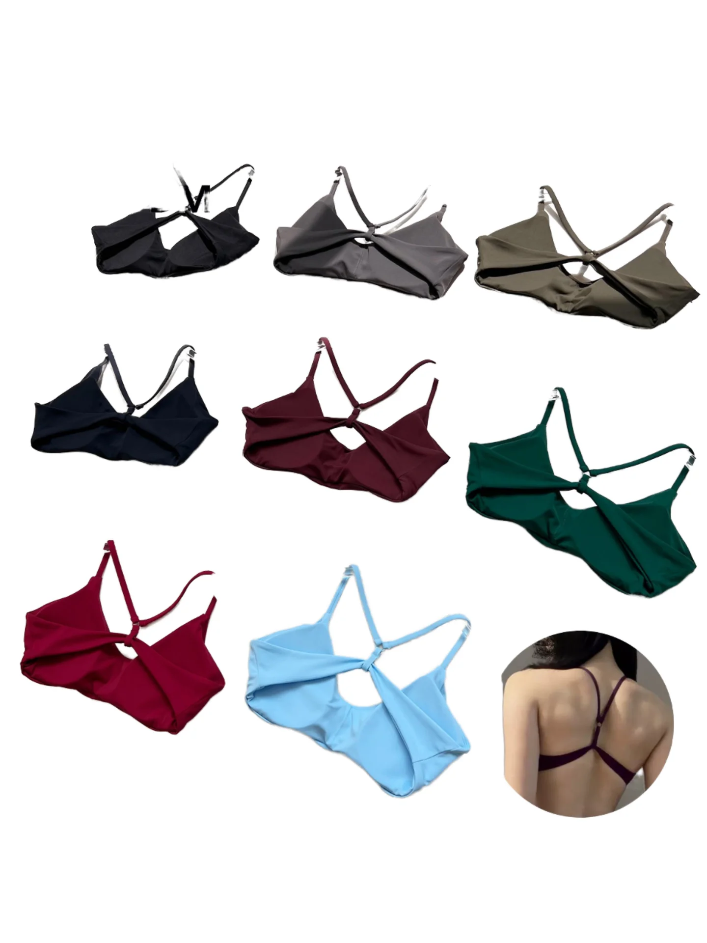 High-Impact支撑交叉绑with式Sports Bra