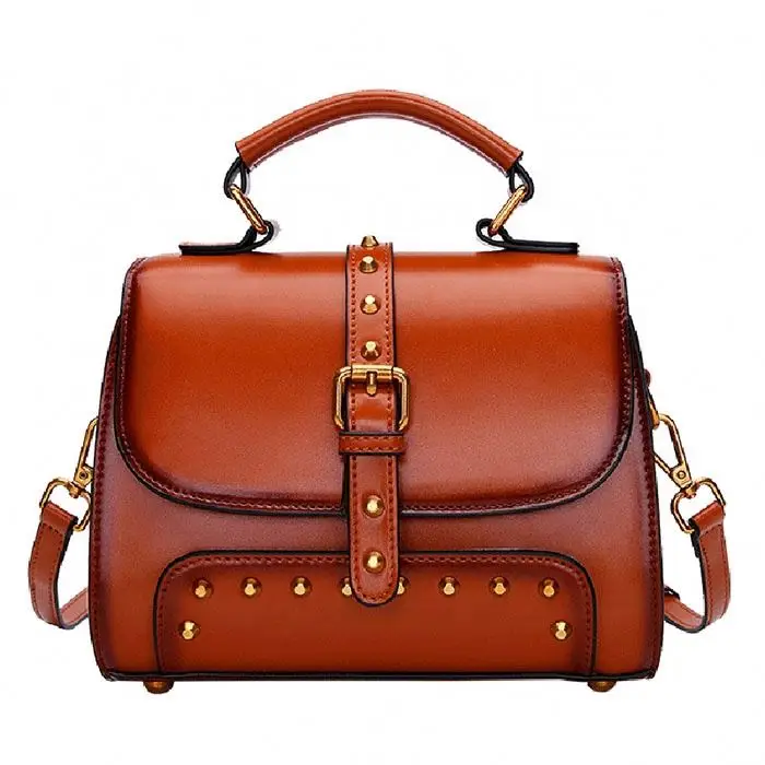 

New Style Women Vintage Handbags For Women Genuine Leather Crossbody Bag Classic Ladies Shoulder Bags