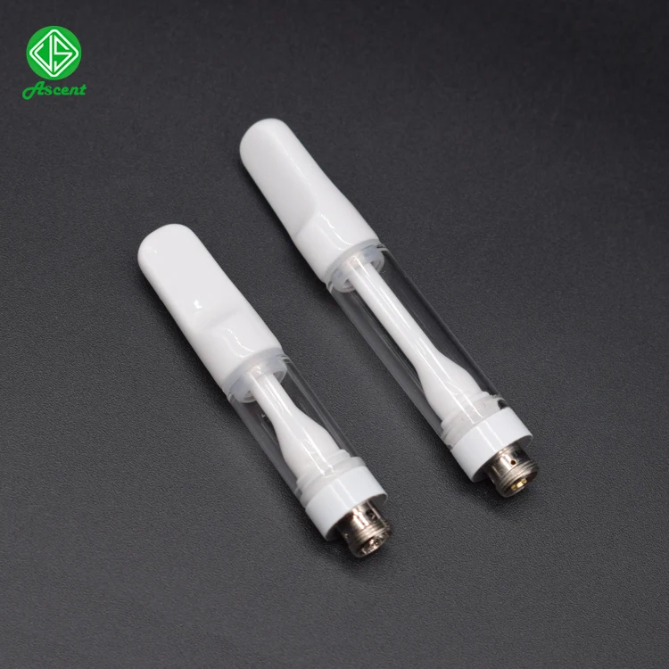 
factory popular Ceramic coil 0.5/1ml cbd carts Ascent ceramic oil cartridge 