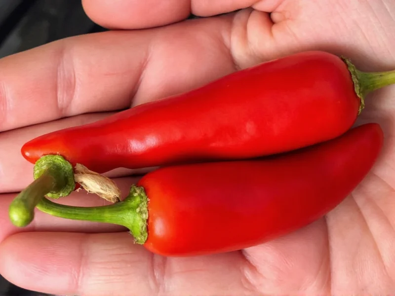 Serrano Chile Appearance: Visual Identification Guide