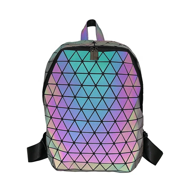 

Women Reflective Luminous Large Waterproof Laptop Backpack
