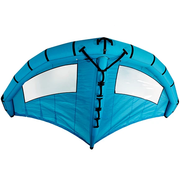 

Customized Design Wing Foil Inflatable Tabla Surf Para Kite Wing Board Foil Set Voile Kite Surf 15 M Wing Foil Board, Navy/grey, teal, cyan/navy