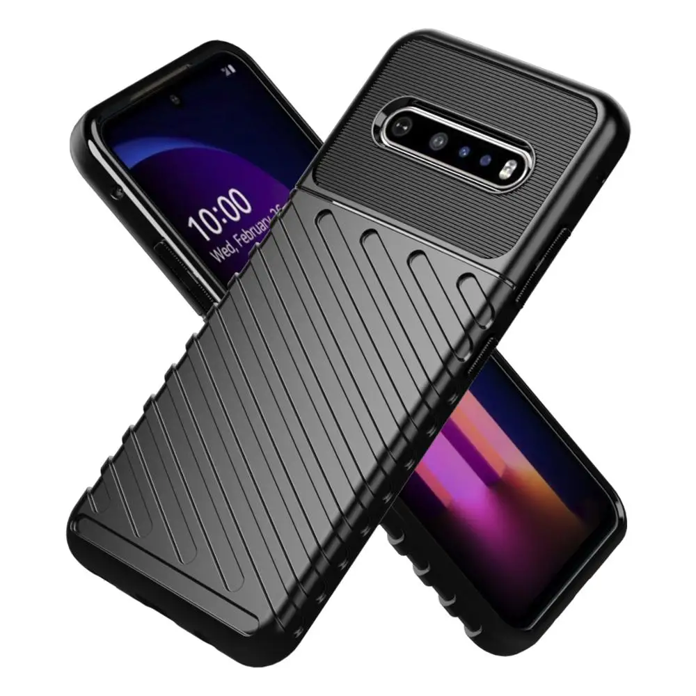 

Shockproof TPU Mobile Back Cover For LG V60 Thinq phone case, 3colors