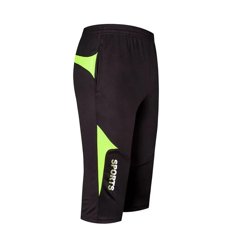 

Wholesale Cheap Breathable Gym Clothes Mens Cropped Trousers