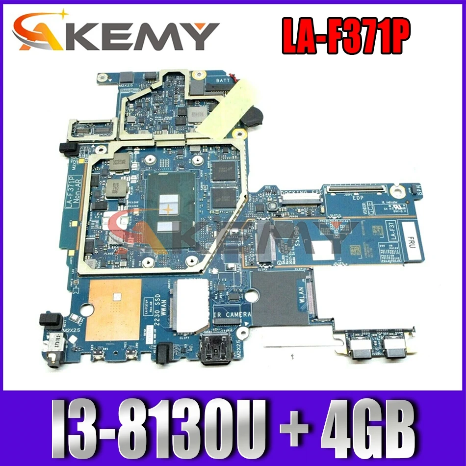 

Brand New DAJ00 LA-F371P I3-8130U 4GB FOR DELL Latitude 5290 2 in 1 Laptop Motherboard CN-0PDJVH PDJVH Mainboard 100%tested