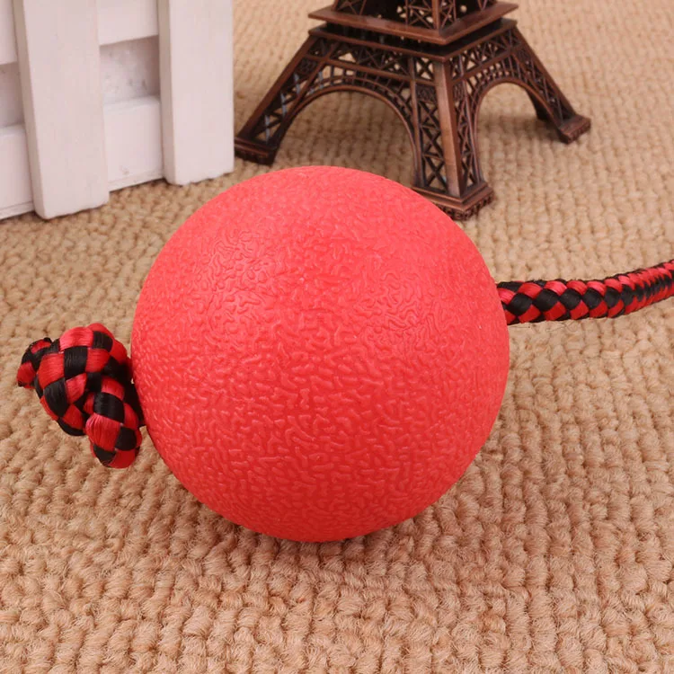 Wholesale In Stock Rubber Toys For Pets Dogs Solid Rubber Chew Rope
