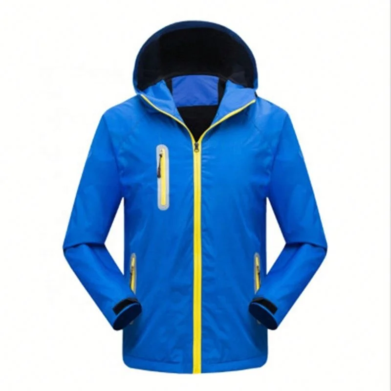 

Designer Custom Autumn Zipper-Up Reflective Stripe Outdoor Jacket Full Sleeves Solid Hooded Men's Jackets, Yellow/orange/black/navy blue/red/blue