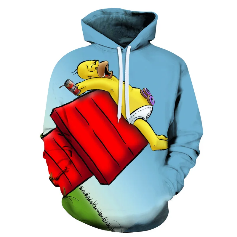 

Personalized Simpson character design 3D Sublimated T-shirt hoodie