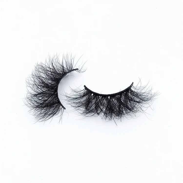 

Fluffy Mink Lashes 3D 5D Wholesale Vendor Extra Long Messy Luxurious 25mm Mink False Eyelashes