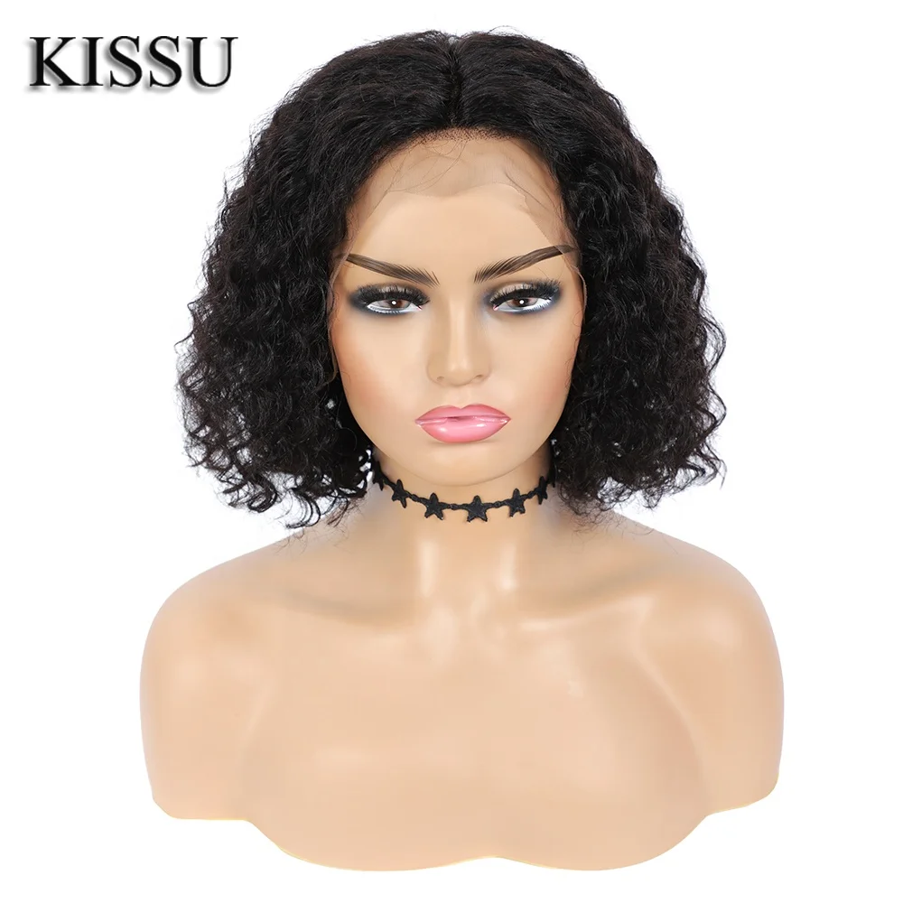 

YC033 Deep bob brazilian human hair wig virgin hair 360 lace frontal wig