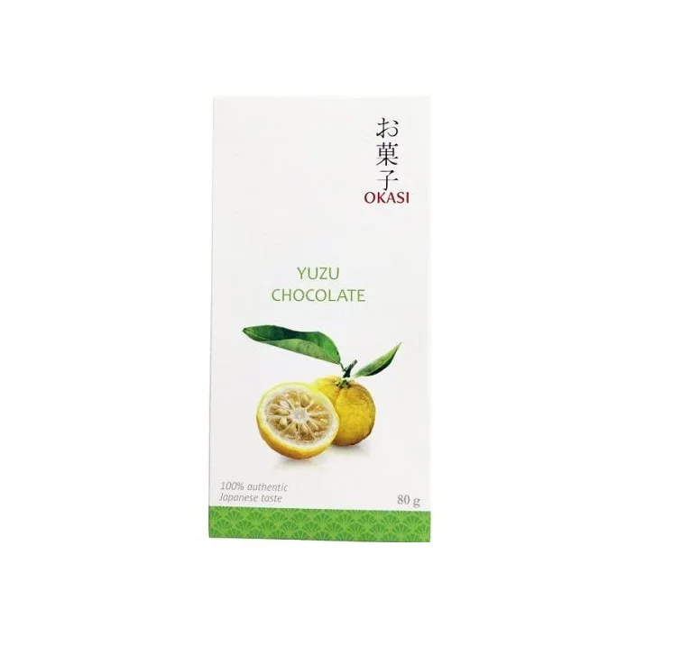 
80 g Chocolate with Yuzu Japanese Sweets 