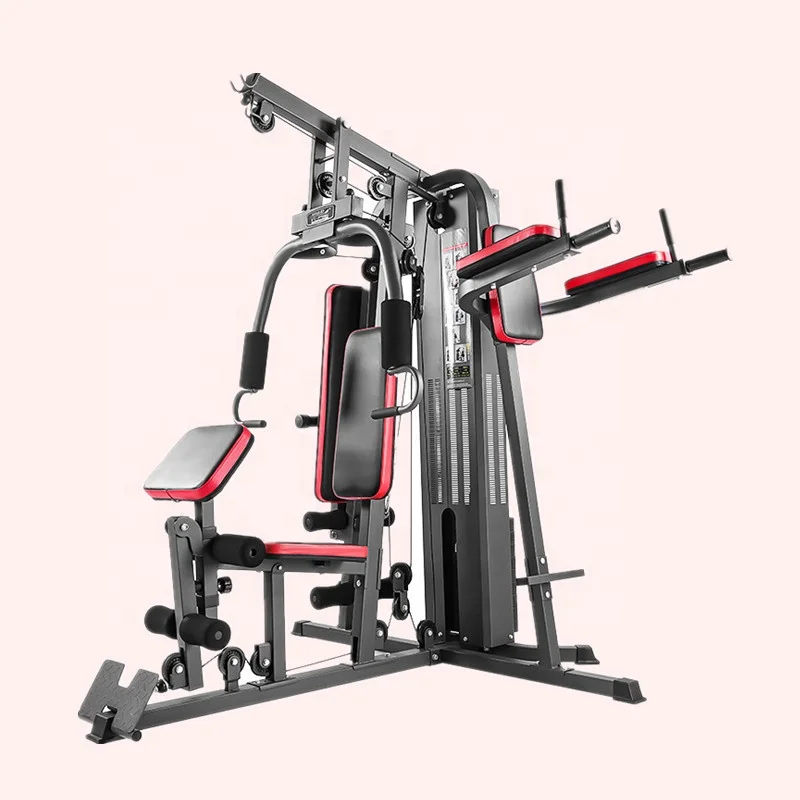 

2020 commercial home gym fitness 3 multi station exercise machine equipment, Customized
