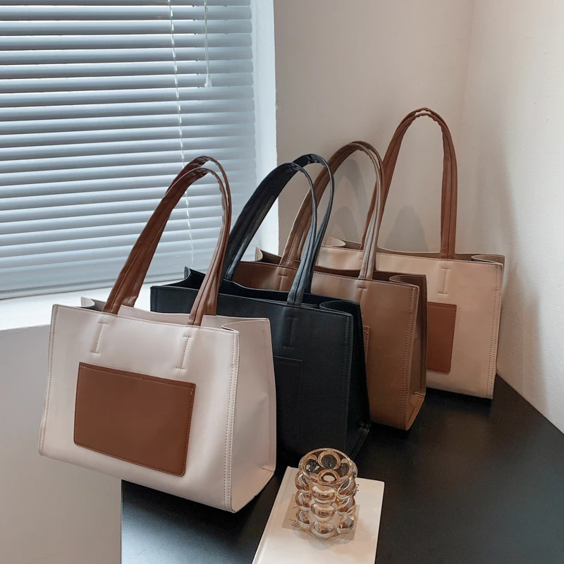 

Custom Leather Bag Pu Leather Shoulder Bag Ladies Handbags 2021