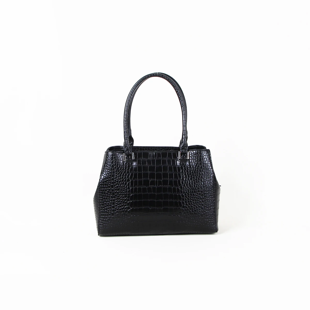 

2022 New fashion big capacity handbag crocodile PU leather tote bag