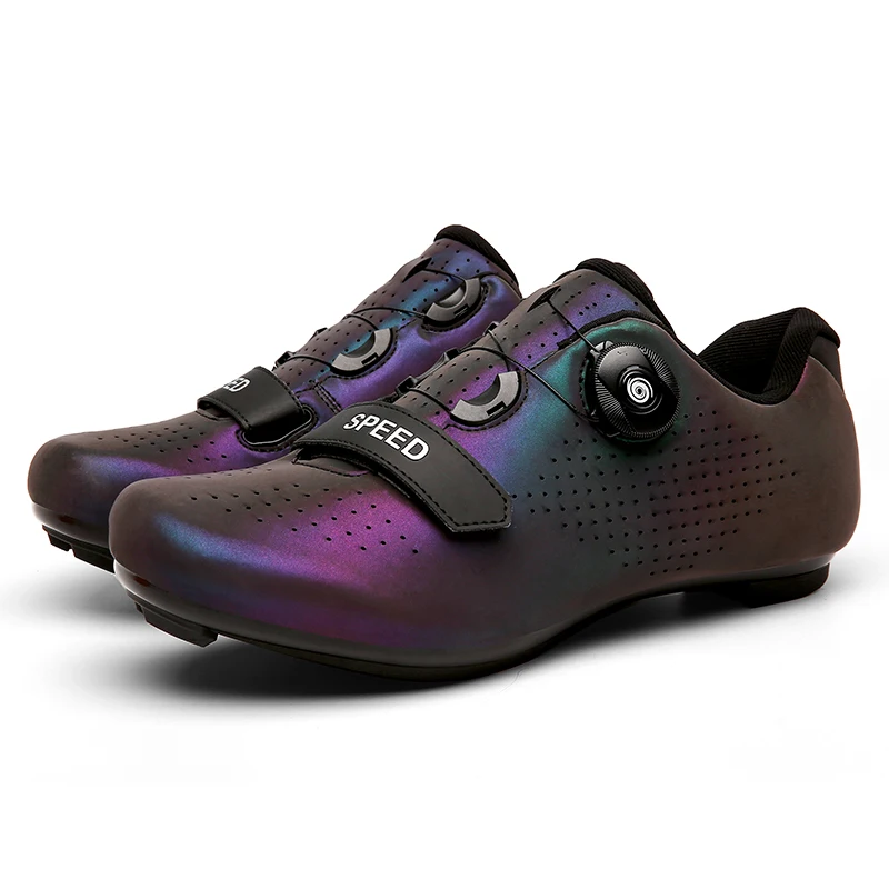 

JDS New Reflective light cycling shoes highway style