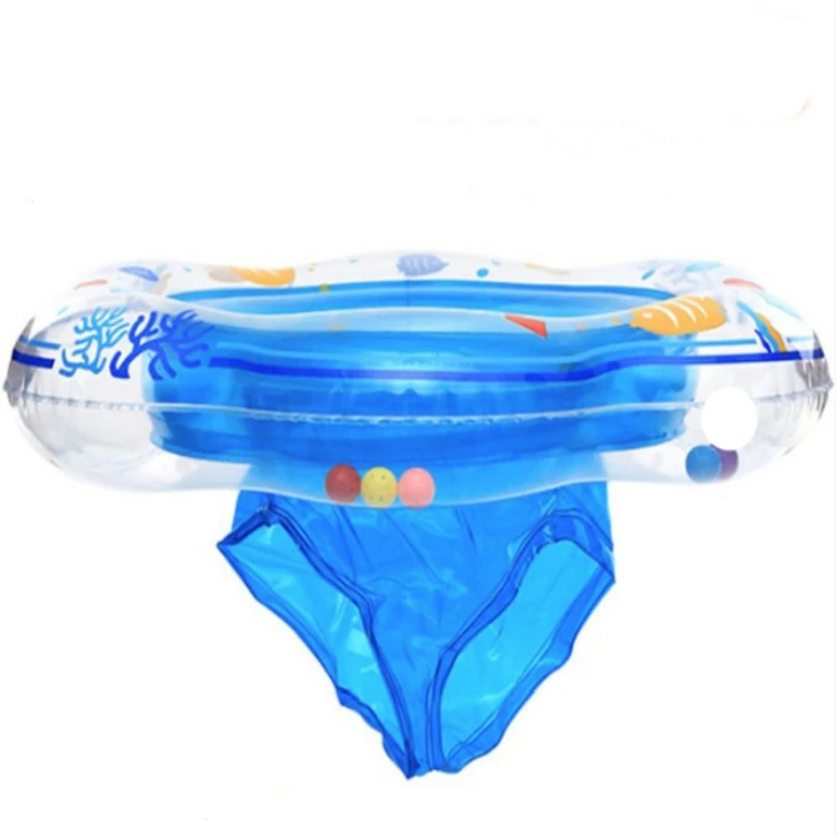 

New 2021Summer Hot In Yiwu China Baby Water Toys Circle High Quality CARTOON Design Children Inflatable Swimming Ring, Blue, pink, green, customized colors