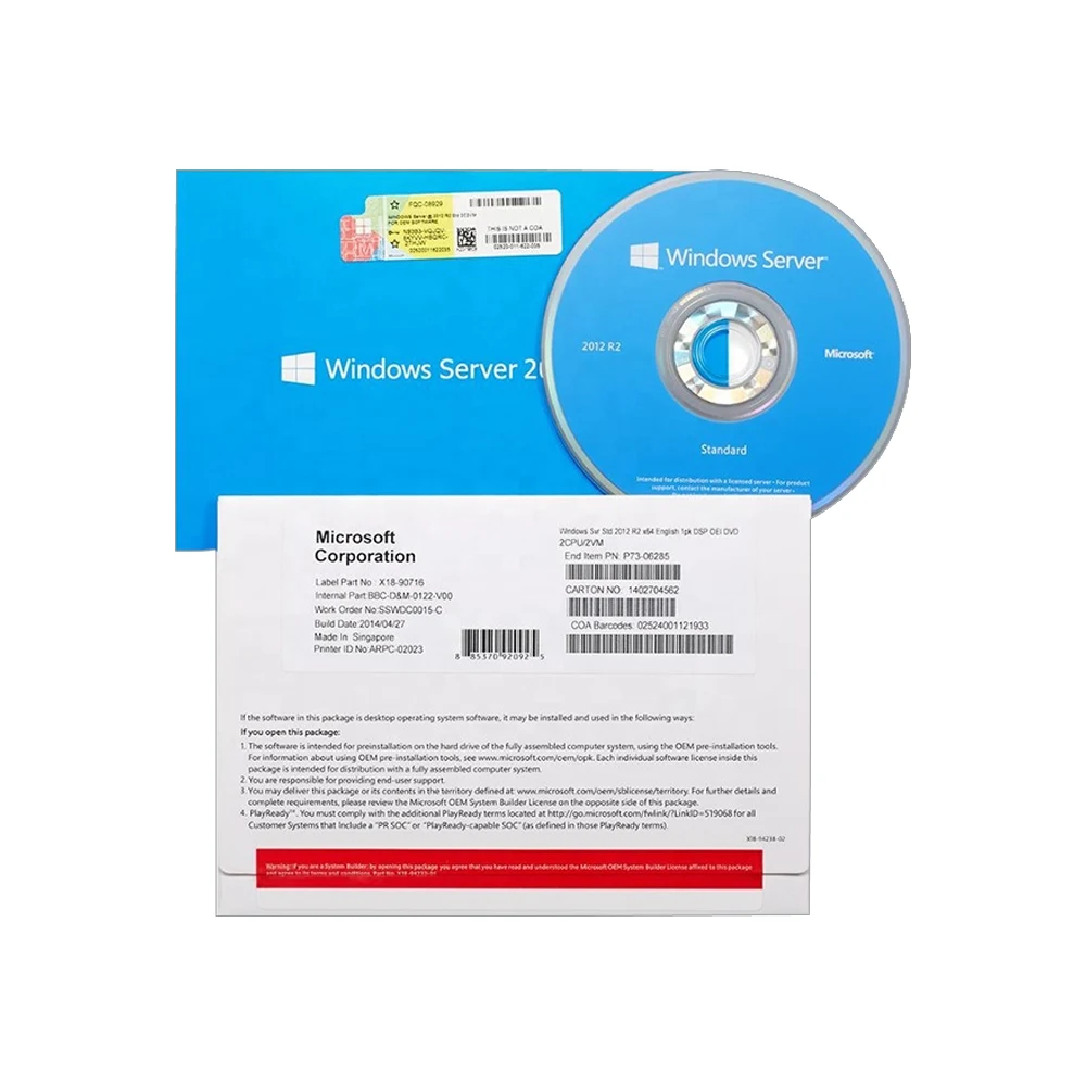 Win Server Standard 2012 R2 64