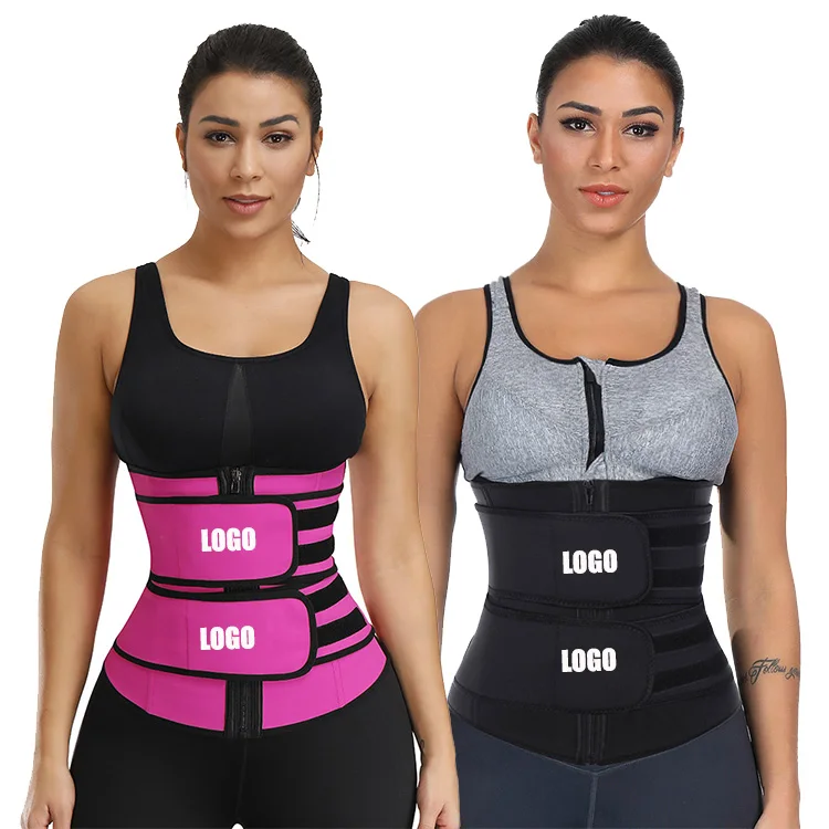 

New Arrival Plus Size Latex Reflective Waist Trainer Private Logo Label 7 Steel Boned Slimming Waist Trimmer Shaper