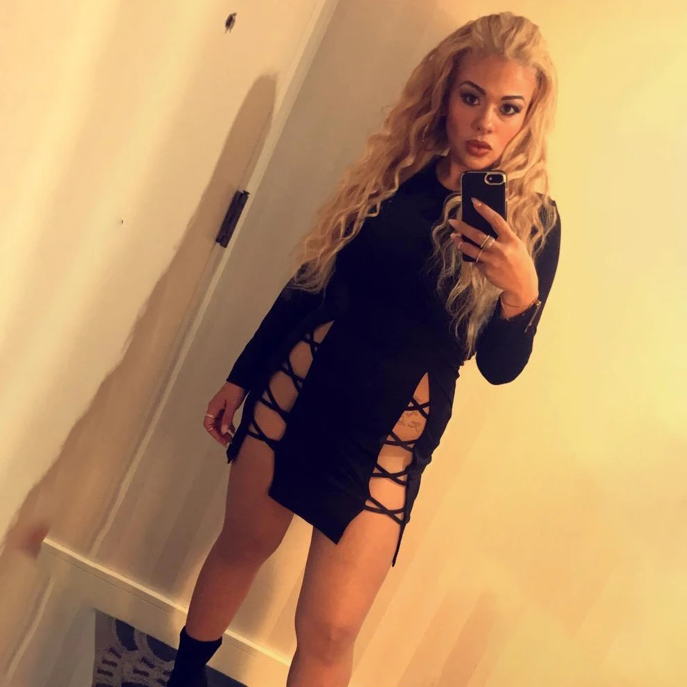 

Hot Night Out Sexy Long Sleeves Mini Club Dress, Customized color available