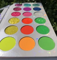 

OEM wholesale makeup pressed glitter eyeshadow palette with luxury packaging