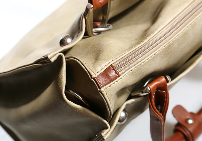 China Manufacturer Fashion Ladies Leather Handbags Simple Trendy Women Shoulder Bag