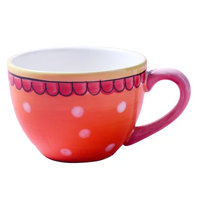 

Creative home large-capacity ceramic breakfast cup, As the picture show