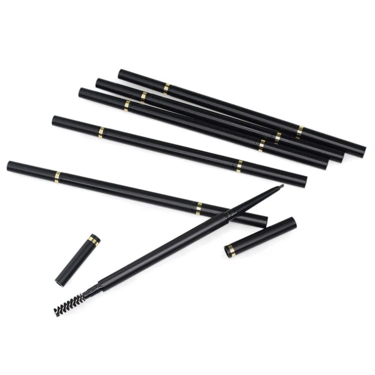 

Private Label brow pencils Own Brand Makeup Thin Eye Brow Pencils Custom Logo Slim Eyebrow Pencil, 6 colors