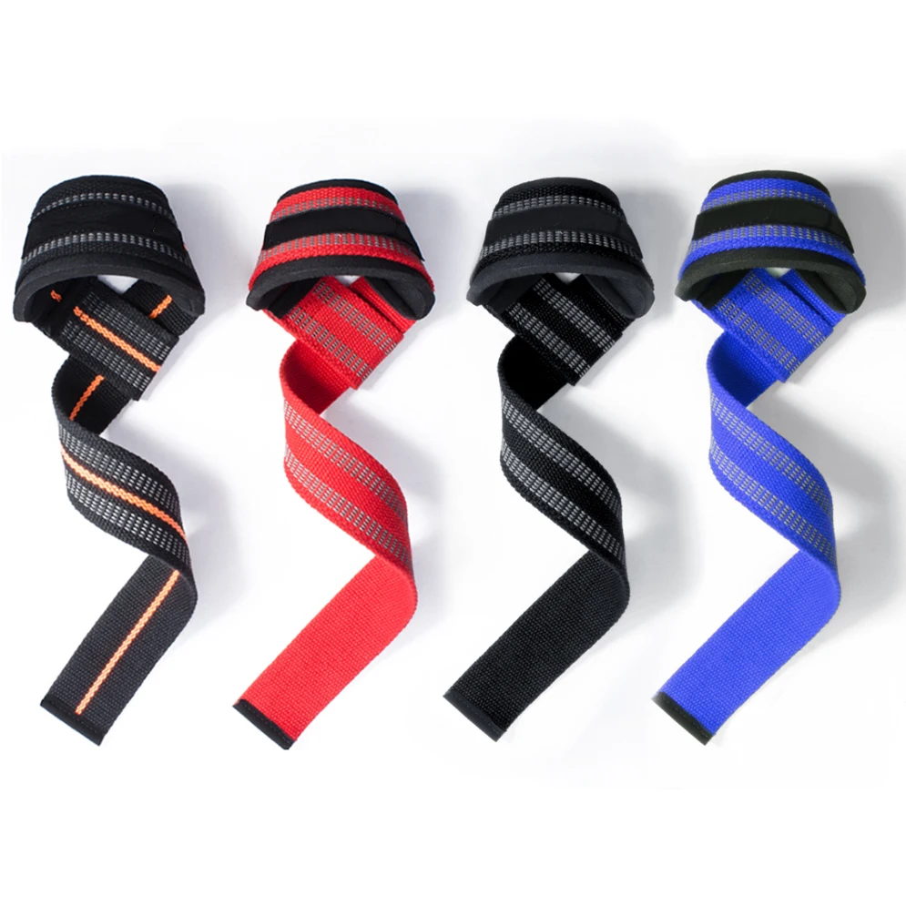 Customized Size Gym Wrist Straps Weight Lifting