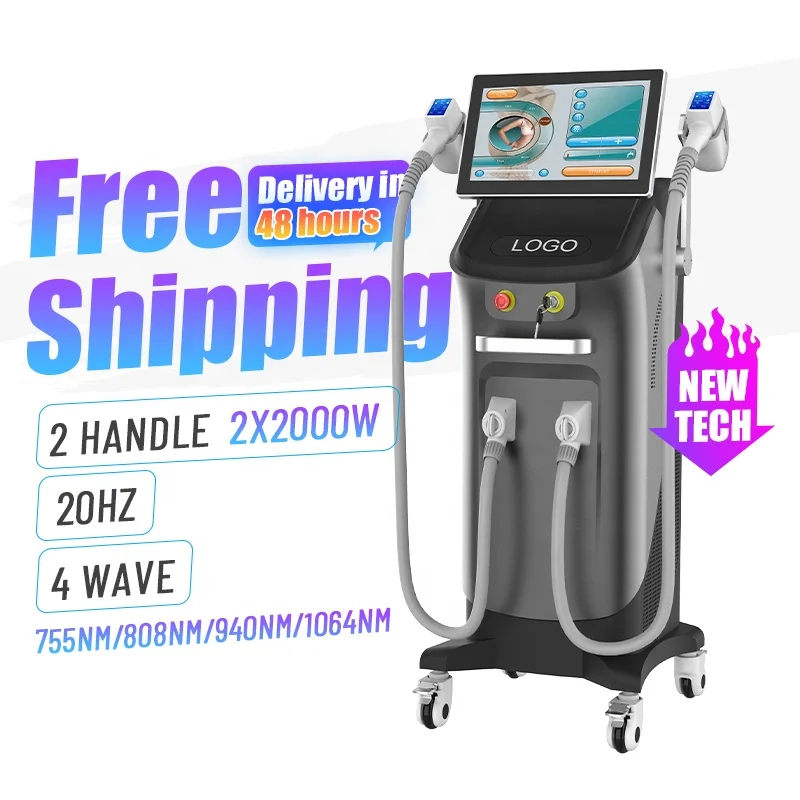 

Lifetime warranty professional 3 wavelength 755 808 nm 1064 diode laser hair removal machine price for sale