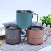 

High Quality Wholesale 350ml Office Use Vacuum Thermos Insulated Beer Mug Thermal Milk Coffee Mugs Cups with Handle